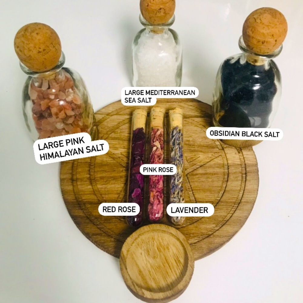 Witch Salts with Altar